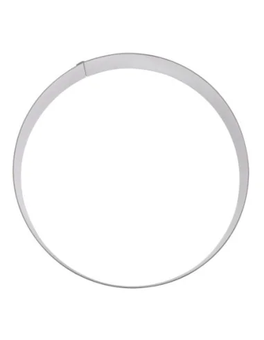 Cercle à mousse inox De Buyer 200 x 45mm