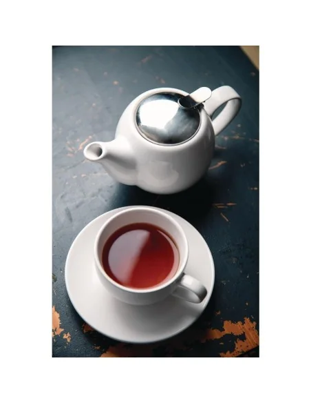 Théière blanche Olympia Café 510ml