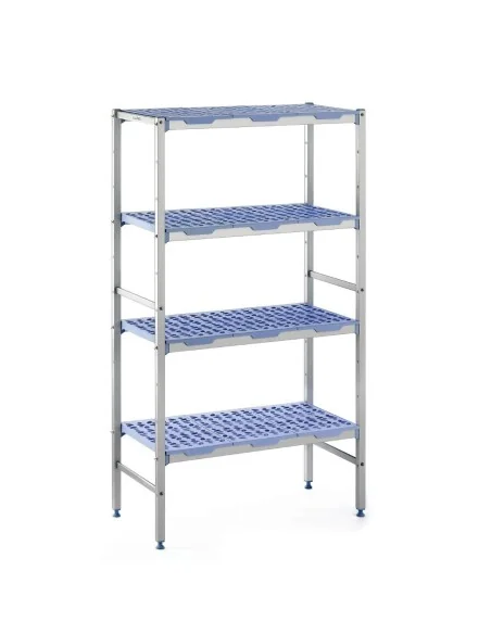 Rayonnage modulaire 4 niveaux Tournus 400 x 890mm