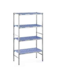 Rayonnage modulaire 4 niveaux Tournus 500 x 1292mm