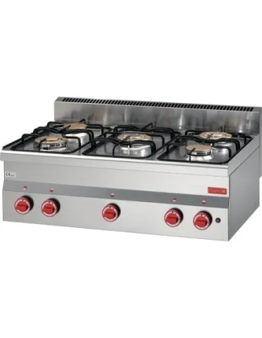 Fourneau gaz à poser 5 feux Gastro M 600 60/90PCG