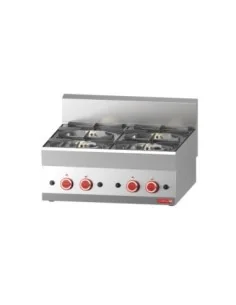 Fourneau gaz à poser 4 feux Gastro M 650 65/70PCG