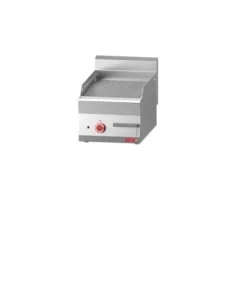Plancha électrique plaque rainurée 65/40 FTRE Gastro M 650