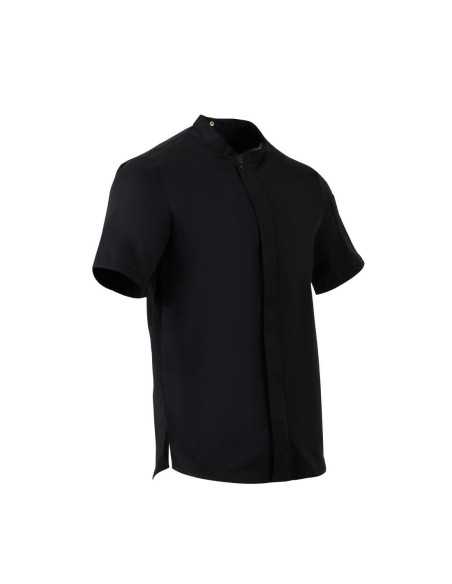 Veste de cuisinier en maille à manches courtes Southside Harlem noire S