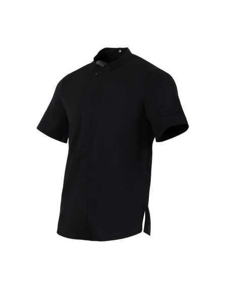 Veste de cuisinier en maille à manches courtes Southside Harlem noire S