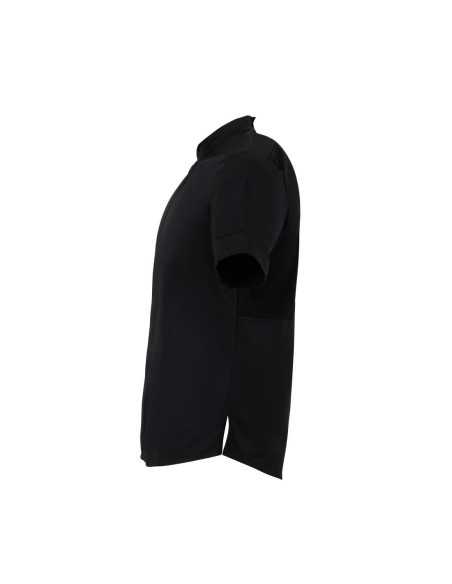 Veste de cuisinier en maille à manches courtes Southside Harlem noire S