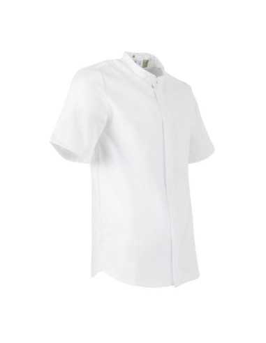 Veste de cuisinier en maille à manches courtes Southside Harlem blanche L