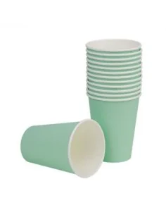 Gobelets simple paroi Fiesta Recyclable turquoise 340ml (lot de 1000) 2