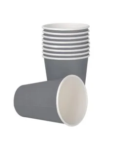 Gobelets simple paroi Fiesta Recyclable anthracite 340ml (lot de 1000) 2