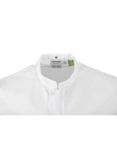 Veste de cuisinier en maille à manches courtes Southside Harlem blanche L