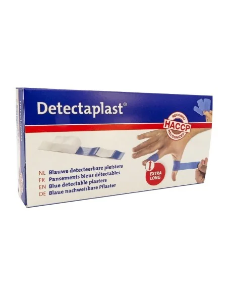 Pansements imperméables Detectaplast 18 x 2 cm (lot de 100)