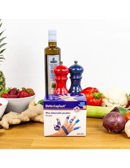 Boîte de pansements élastiques assortis Detectaplast (lot de 100)