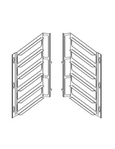 Kit échelle de transformation format pâtissier en format GN1/1 Gastro M pour GR205 2