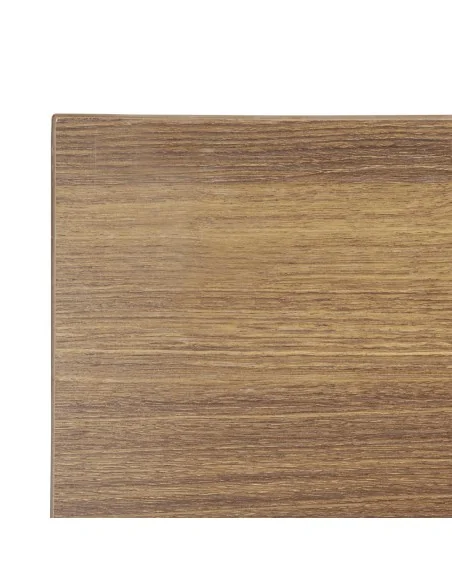 Plateau de table carré Bolero 600mm effet bois chêne rustique