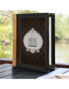 Inserts supplémentaires Securit noirs A4 (Lot de 5) 2