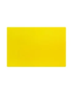 Planche à découper antibactérienne basse densité Hygiplas jaune 2