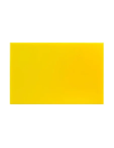 Planche à découper standard haute densité Hygiplas jaune
