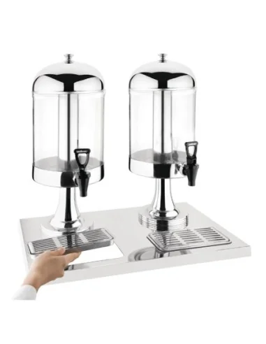 Double distributeur de jus de fruit Olympia