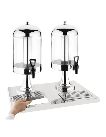 Double distributeur de jus de fruit Olympia