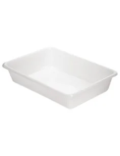 Bac alimentaire peu profond Araven transparent 485mm