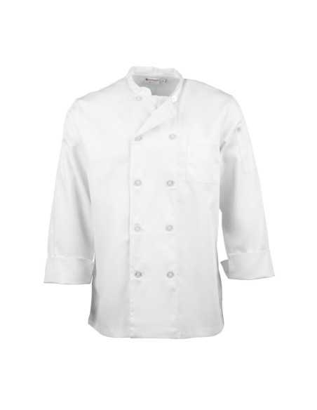 Veste de cuisine mixte Le Mans Chef Works blanche L