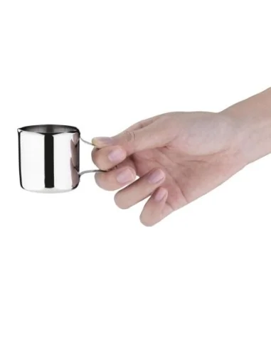 Pot à lait Olympia Concorde acier inoxydable 85ml