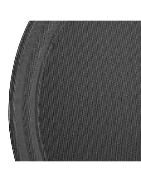 Plateau antidérapant en fibre de verre Olympia Kristallon rond noir 356mm