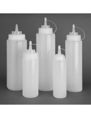 Distributeur de sauce Vogue 682ml transparent