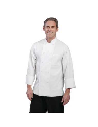 Veste de cuisine mixte Le Mans Chef Works blanche S