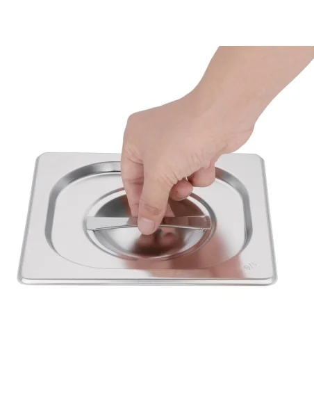 Couvercle GN 1/6 inox Vogue