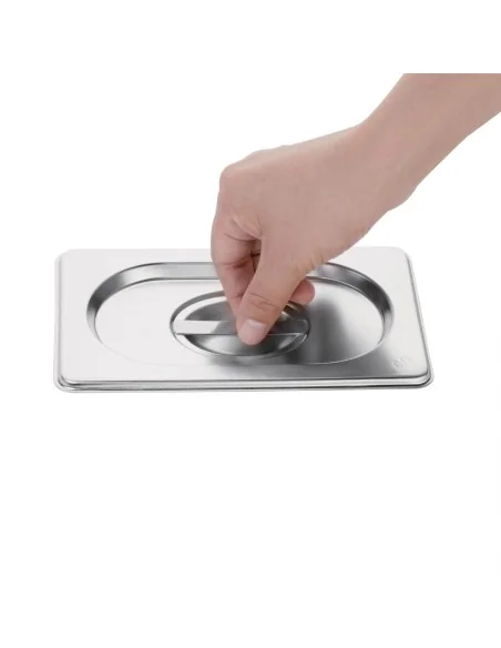Couvercle GN 1/9 inox Vogue