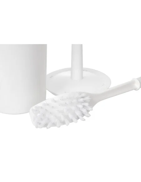 Brosse WC et support blancs Jantex 
