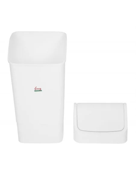 Poubelle à couvercle battant SYR