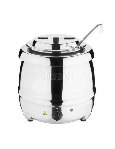 Marmite à soupe Buffalo acier inoxydable