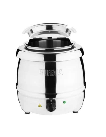 Marmite à soupe Buffalo acier inoxydable