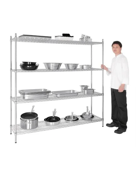 Etagère modulaire Vogue 4 niveaux 457mm