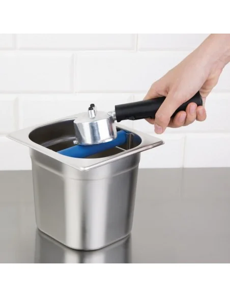 Bac à marc de café GN 1/6 avec barre de frappe