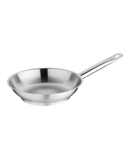 Poêle induction en acier inoxydable Vogue 200mm