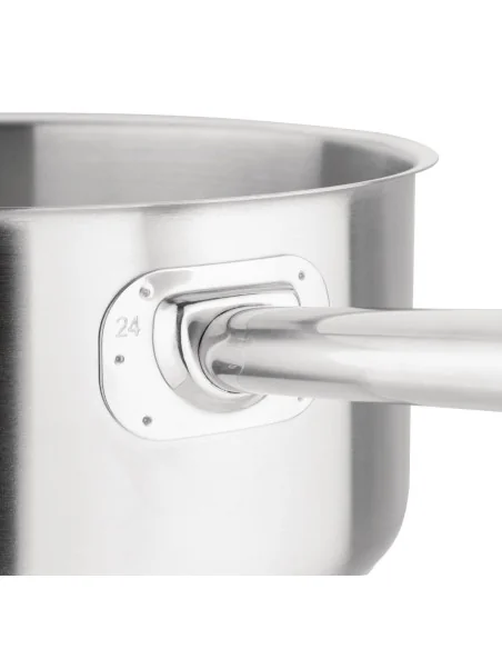 Casserole en acier inoxydable Vogue 5L