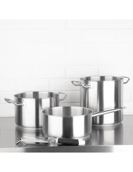 Casserole en acier inoxydable Vogue 5L