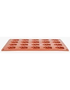 Plaque 20 mini-madeleines en silicone Pavoni Formaflex
