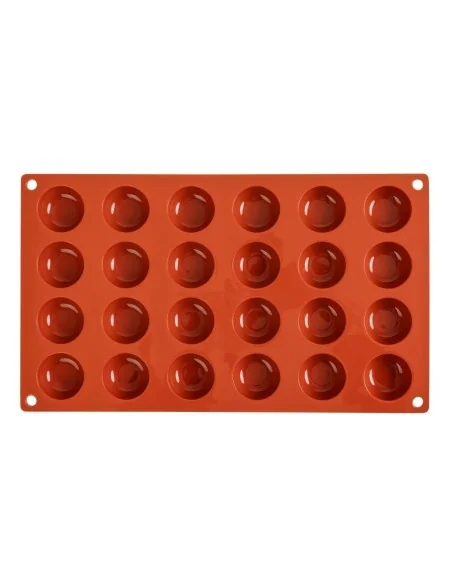 Plaque 24 pomponnettes en silicone Pavoni Formaflex