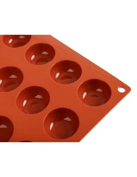 Plaque 24 pomponnettes en silicone Pavoni Formaflex