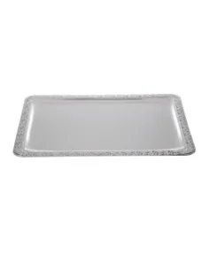 Plateau de service rectangulaire inox APS 420 x 310mm 2