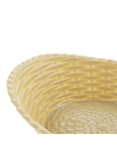 Panier ovale en polypropylène Olympia Kristallon