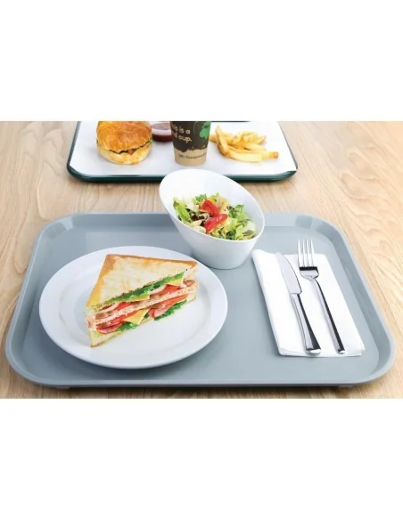 Plateau self-service Olympia Kristallon gris 350 x 450mm