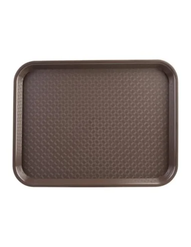 Plateau self-service Olympia Kristallon marron 450 x 350mm