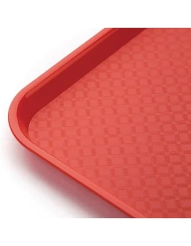 Plateau self-service Olympia Kristallon rouge 450 x 350mm