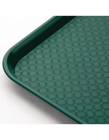 Plateau self-service Olympia Kristallon vert 450 x 350mm