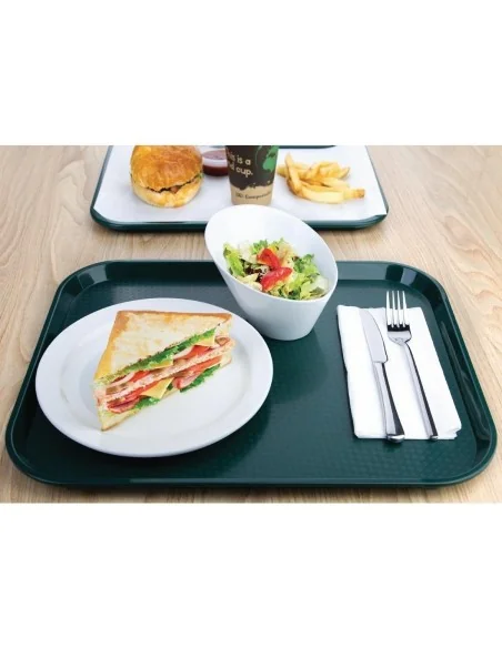 Plateau self-service Olympia Kristallon vert 450 x 350mm